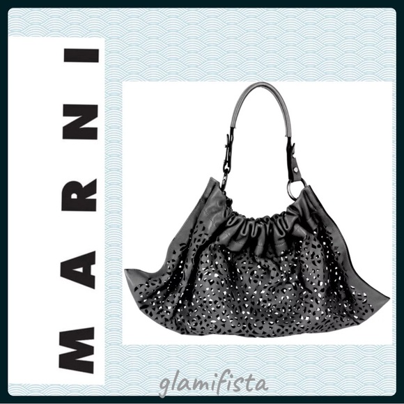 Vintage Marni Leather Butter Brown Roomy Shoulder bag made in Italy - Picture 11 of 11